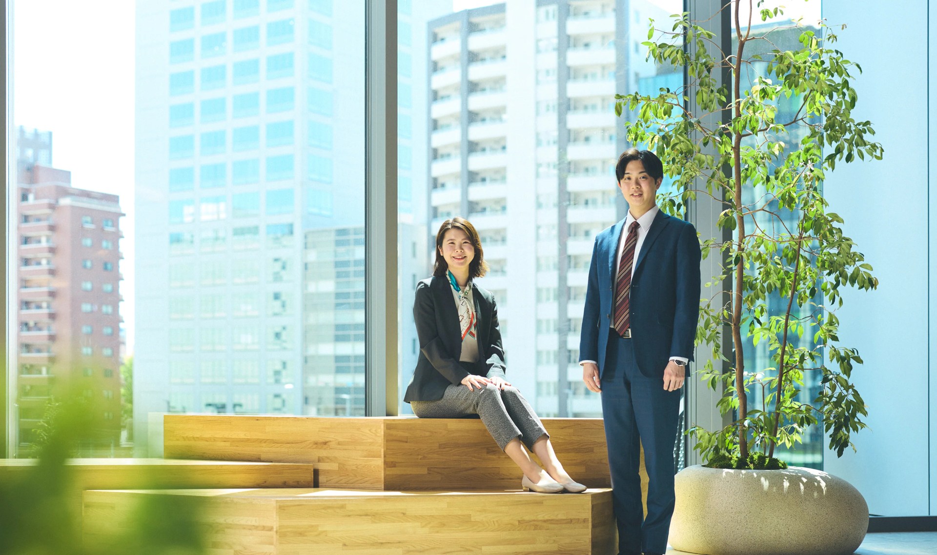 同じ目的を持つ仲間とともに、お客様の期待をこえていく喜び。