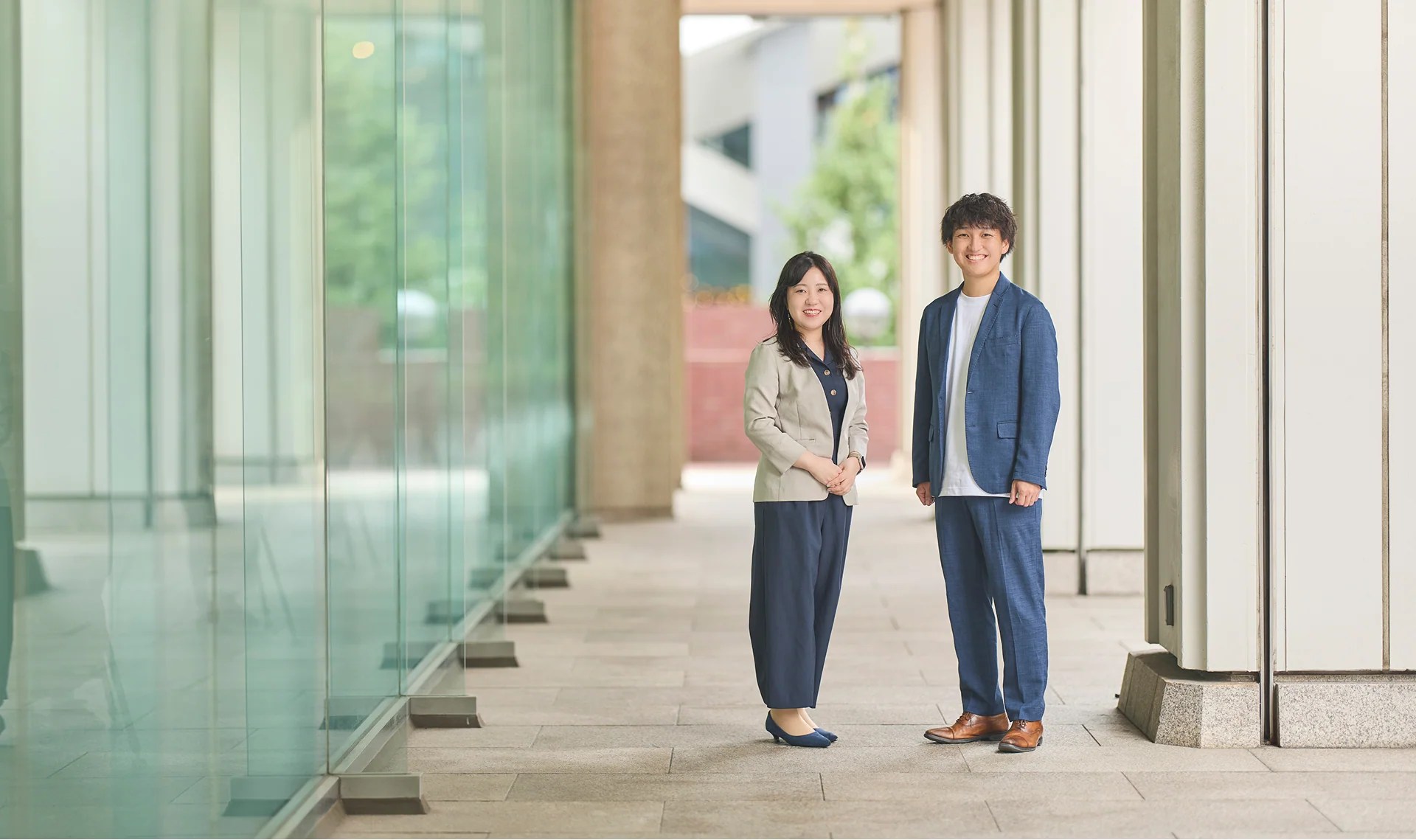 役割の違う2人で挑む、お客様の「期待をこえる」ための協働。